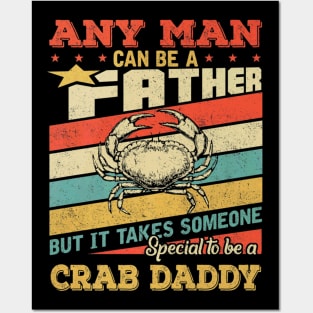 Crab Daddy Fathers Day Posters and Art